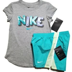 NWT Nike 6 Girl Tee-shirt & Shorts
